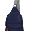Ori London Willesdon B Midnight Recycled Nylon Crossbody Bag- Large- Bags