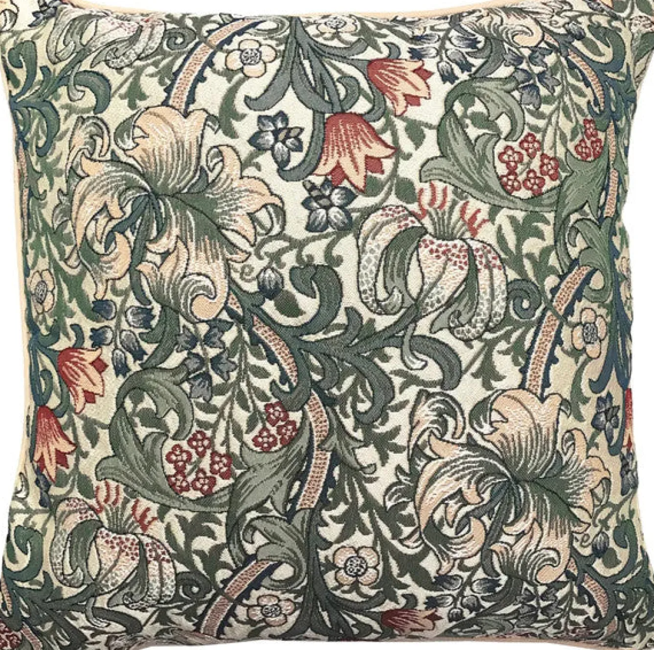 Signare William Morris Golden Lily Pillow- Pillows & Throws
