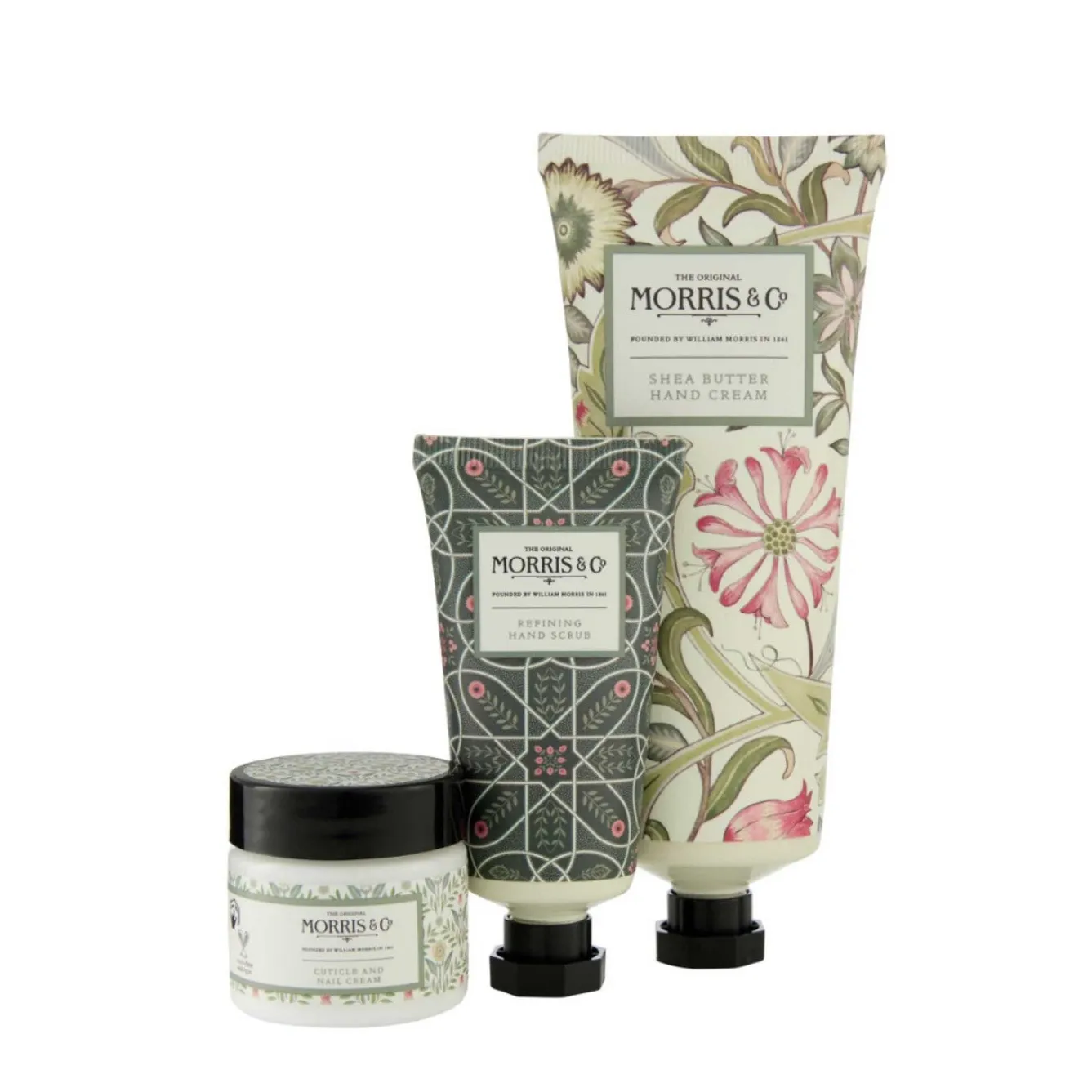 William Morris Jasmine Green Tea Hand Care Treats Set- Soaps & Lotions