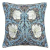 Signare William Morris Pimpernel and Thyme Blue Pillow- Pillows & Throws