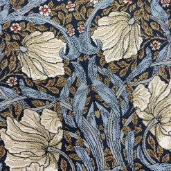 Signare William Morris Pimpernel and Thyme Blue Flat Tote Bag- Bags
