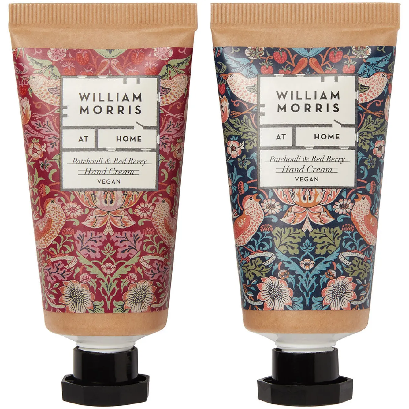 William Morris Strawberry Thief Hand Care Bag- Soaps & Lotions