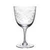 The Vintage List Wine Glass with Fern Design- Glassware