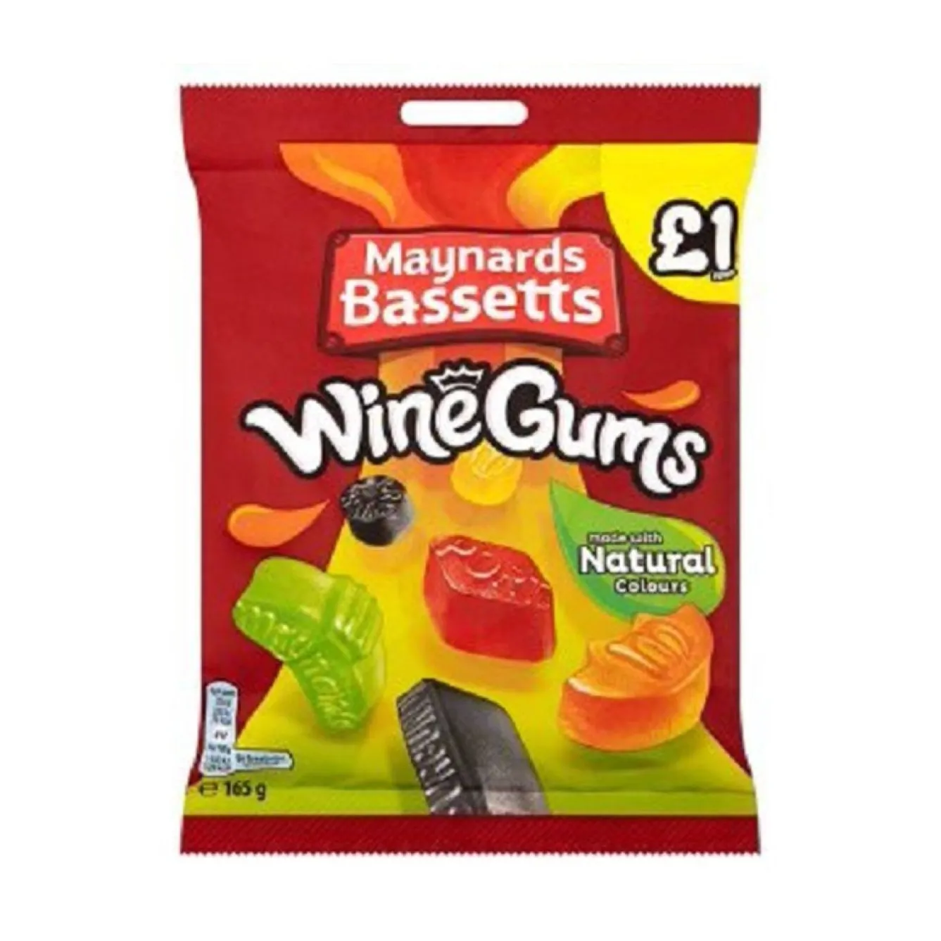Tea & Biscuits Wine Gums 165g- Sweets/Candy