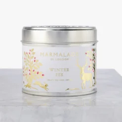 Marmalade of London Winter Fir Medium Tin Candle- Home Fragrance