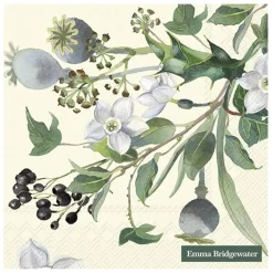 Emma Bridgewater Winter Flowers Paper Napkins- Napkins