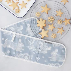 Thornback & Peel Winter Rabbit Double Oven Glove- Christmas|Tea