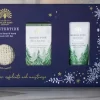 English Soap Company Wintertide "Nordic Pine" Soap and Hand Cream Gift Set- Soaps & Lotions
