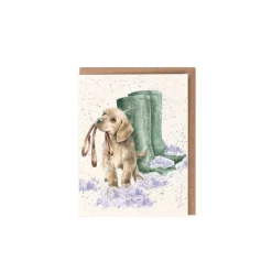 Wrendale Designs 'Winter Walk' Gift Enclosure Card- Greeting Cards
