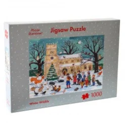 Alison Gardiner Winter Wildlife Jigsaw Puzzle- Christmas|Puzzles