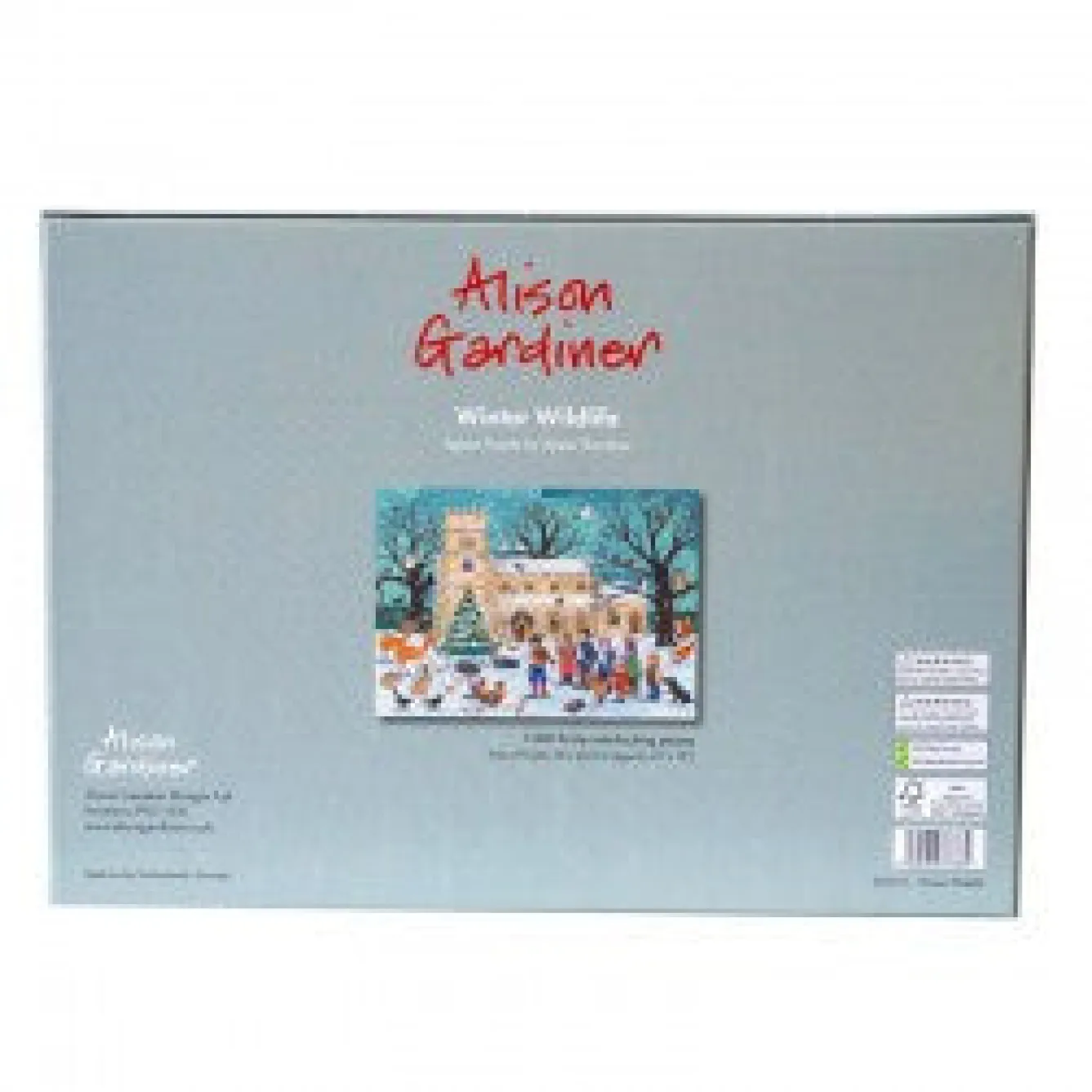 Alison Gardiner Winter Wildlife Jigsaw Puzzle- Christmas|Puzzles