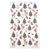 Alison Gardiner Winter Wildlife Tea Towel- Tea|Tea Towels