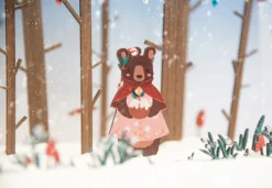 Dapple & Dot Wintery Bears Wooden Decorations- Christmas