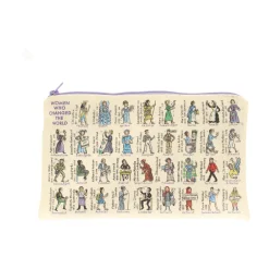 Picturemaps Women Who Changed the World Zip Bag- Stationery