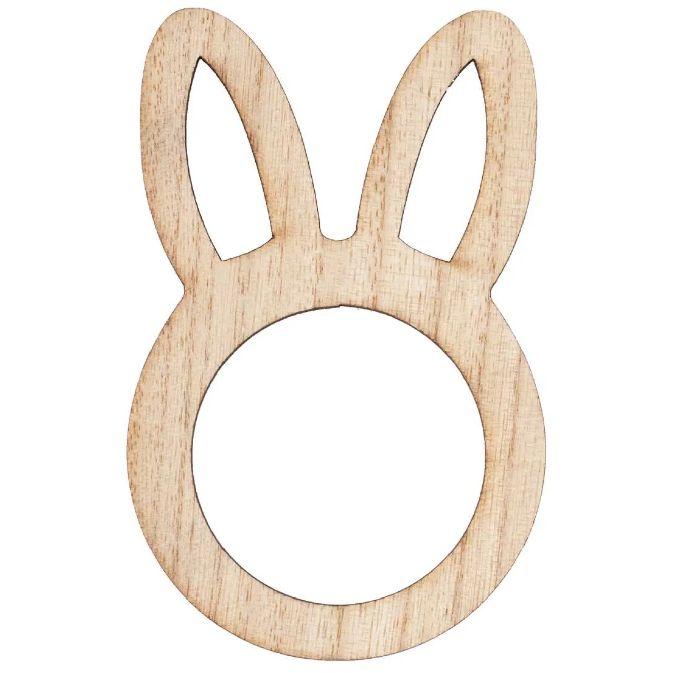 Ginger Ray Wooden Easter Bunny Napkin Rings- Easter|Seasonal Decor