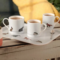 Jin Designs Woodland Collection Large Mug- Tea|Pets