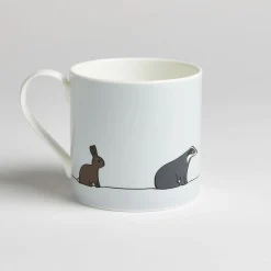 Jin Designs Woodland Collection Large Mug- Tea|Pets