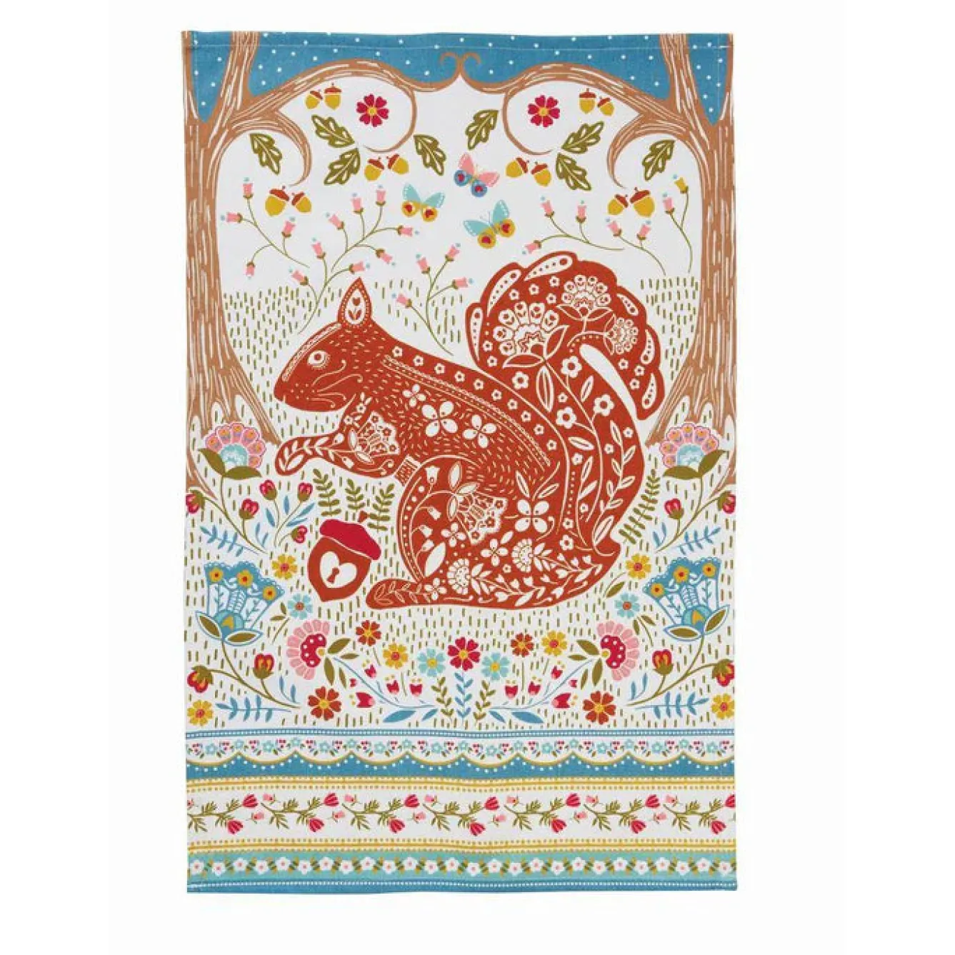Ulster Weavers Woodland Squirrel Cotton Tea Towel- Tea|Tea Towels