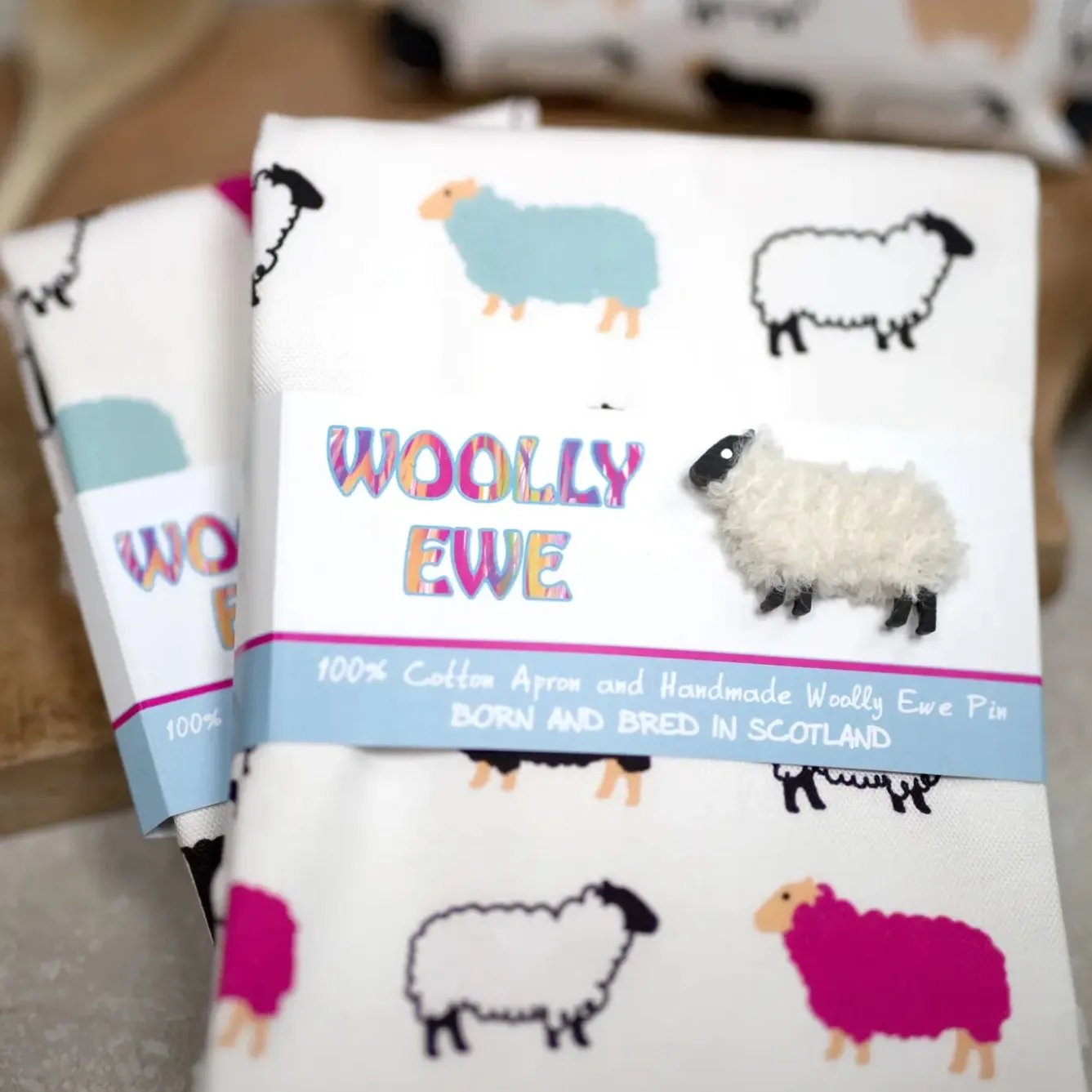 Hairy Coo Woolly Ewe - Sheep Apron- Aprons