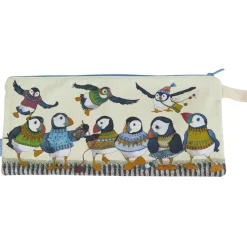 Emma Ball Woolly Puffins Long Project Bag- Crafts|Bags