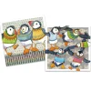 Emma Ball Woolly Puffins pack of 10 Mini Notecards- Stationery|Greeting Cards