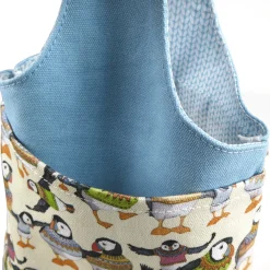 Emma Ball Woolly Puffins Small Wrist Bag- Crafts|Bags