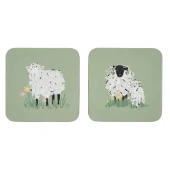 Ulster Weavers Woolly Sheep Coasters - Set of 4- Coasters
