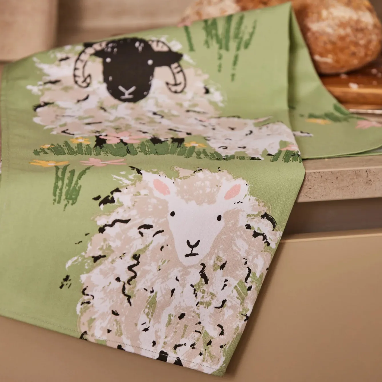 Ulster Weavers Woolly Sheep Tea Towel- Easter|Tea