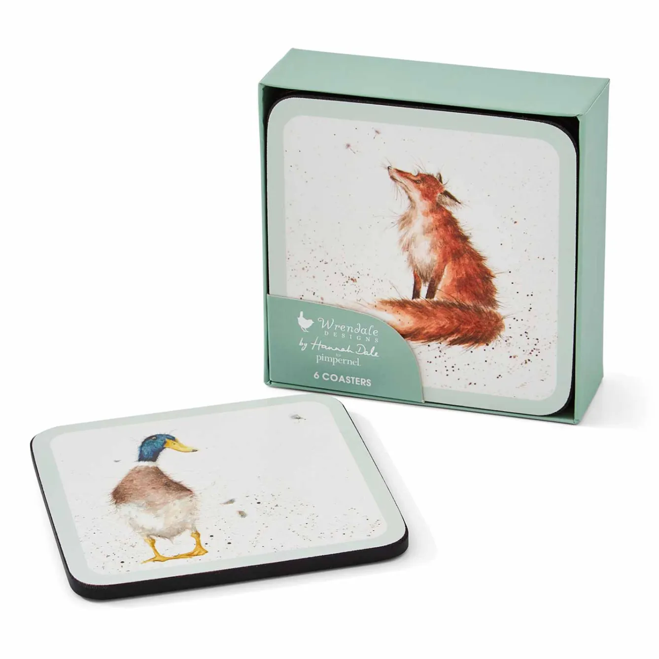 Wrendale Designs Set of 6 Coasters- Coasters