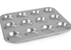 Silverwood 12 x 9 Inch Twelve Hole Tart Tray- Bakeware