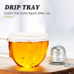Tea & Biscuits Yaossi Loose Leaf Stainless Steel Tea Infuser Ball- Tea