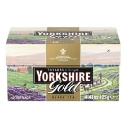 Tea & Biscuits Yorkshire Gold Teabags, 40 ct.- Tea