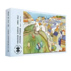 Emma Ball Yorkshire Harbor 1000 Piece Jigsaw Puzzle by- Puzzles