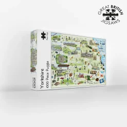 GB Jigsaws Ltd Yorkshire 1000 Piece Jigsaw Puzzle- Puzzles