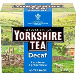 Tea & Biscuits Yorkshire Tea Decaf Teabags, 80 ct.- Tea