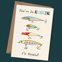 Bewilderbeest You're So Alluring Greetings Card- Greeting Cards