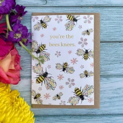 Jen Winnett You're the Bees Knees Eco-Card- Greeting Cards