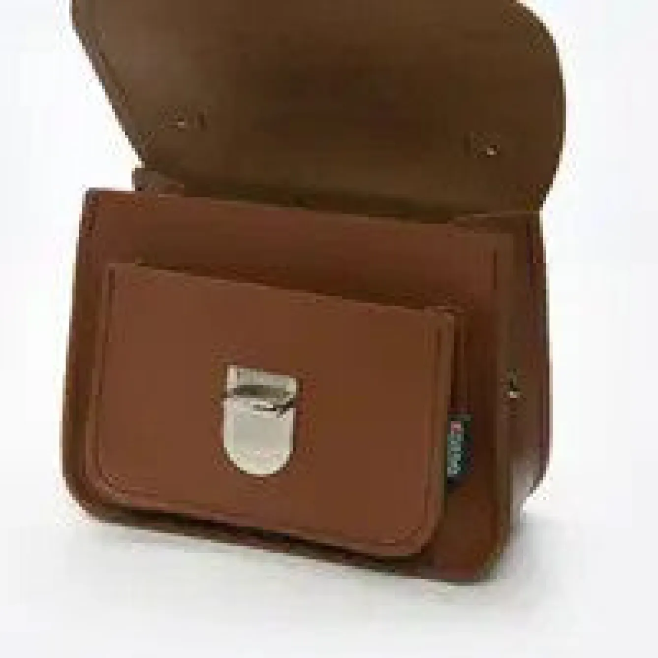 Zatchels Handmade Leather Luna Chestnut Small Handbag- Bags