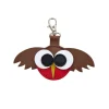 Zatchels Robin Leather Bag Charm- Key Chains|Bags