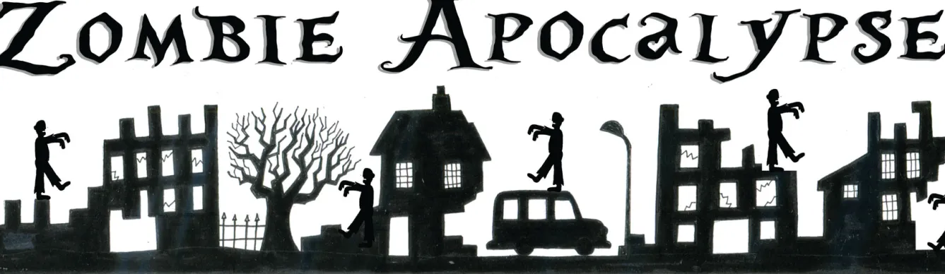 Moorland Pottery Zombie Apocalypse Mug by- Halloween